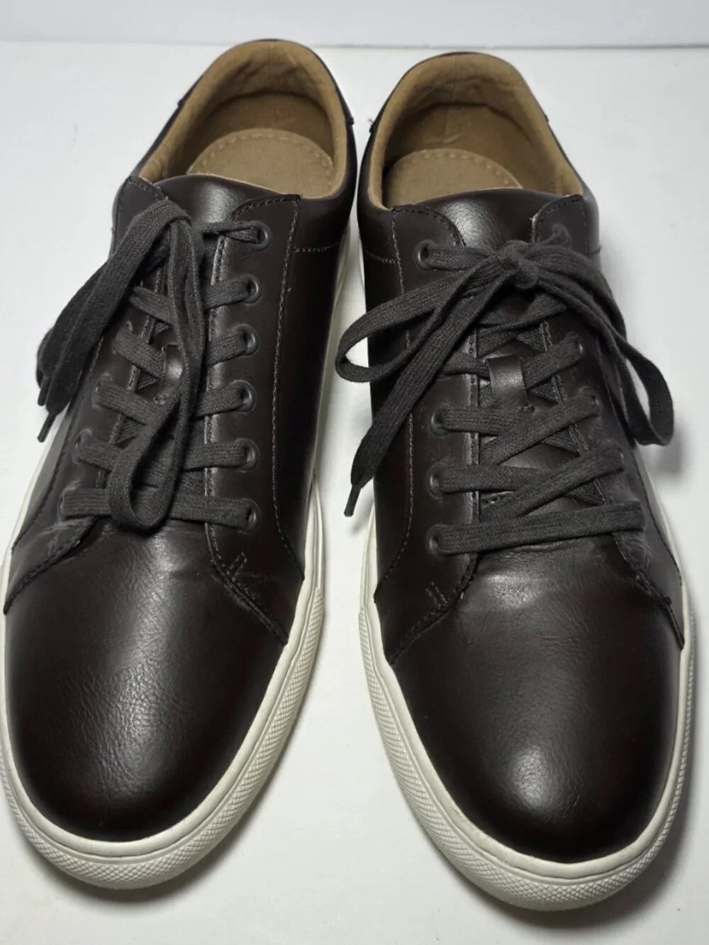 Banana Republic Mens Brown Casual Lace Up Sneakers Size 10.5